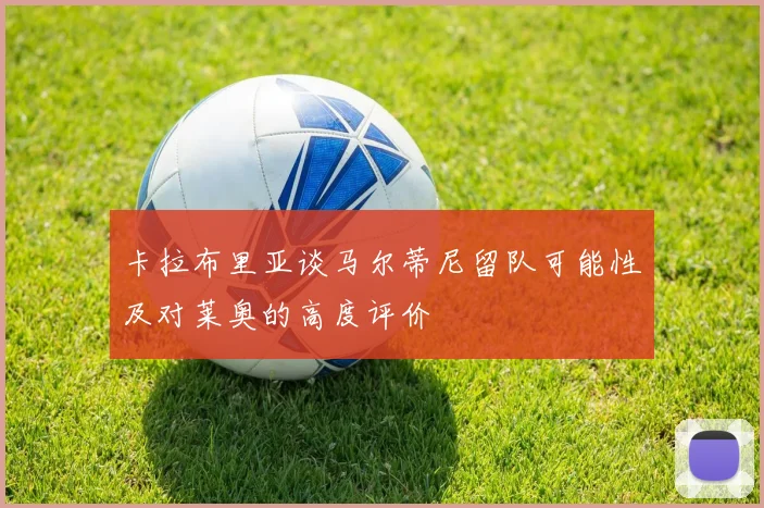 卡拉布里亚谈马尔蒂尼留队可能性及对莱奥的高度评价